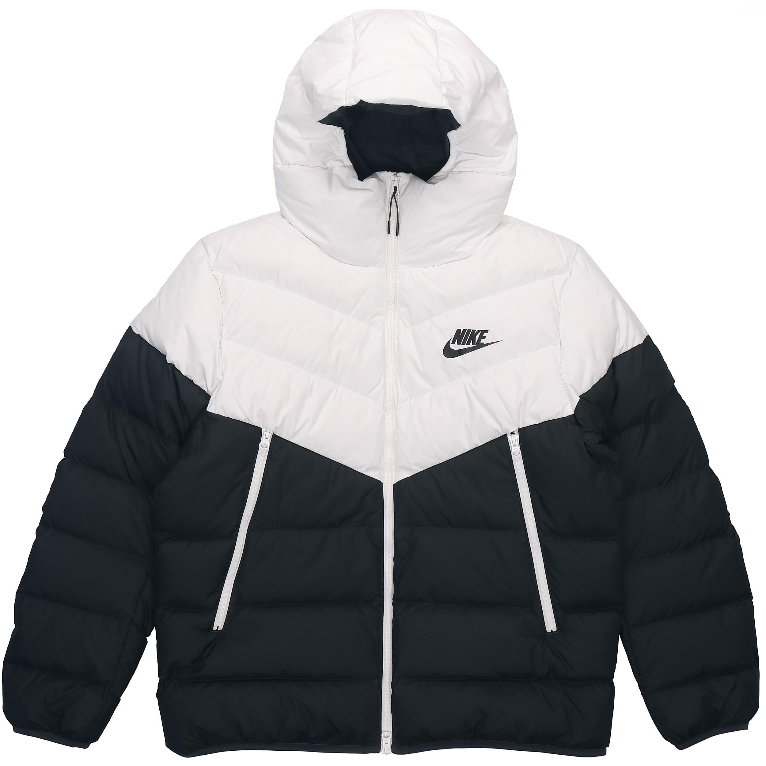 Nike Sportswear NSW Down Fill Casual Sports Hooded Jacket Down Jacket Black Men s CU0226-101 S