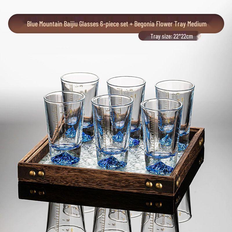 Light Luxury Baijiu Glass Cup Set