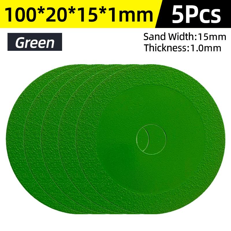 100mm Glass Cutting Blades Ceramic Tiles Seams Marble Jade Crystal Wine Bottles Grinding Ultra Thin Glass Cutting Rock Plate