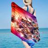 Stranger Sci-fi Adventure Beach Towel, Super Soft Microfiber, Gift for Her/Him, Birthday, for Pool, Beach, Travel, Home Decor Fan Gifts