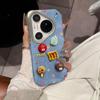 Applicable To Huawei Pura80 Mobile Phone Case Design Sense Niche HUAWEIpura70pro New P60 Three-dimensional M Bean