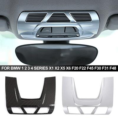 BMW 1 2 3 4 Serisi X1 X2 X5 X6 F20 F22 F45 F30 F31 F48 için ABS Araba İç Ön Okuma Işığı Tavan Lambası Paneli Kapak Trim