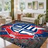 Bolton Wanderers FC Design Crystal Velvet Rug Soft Decorative Mat for Bedroom Entrance