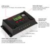 Solar Charge Controller 12V 24V Auto.PWM 10A 30A 60A for Solar Panel Battery Charging Street Light