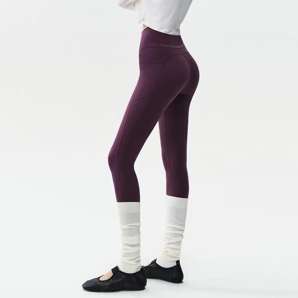 High-Elastic Seamless Yoga Pants for Women - No-Line Design for Running, Fitness, Pilates, and More