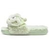 DISHINISANZHIYAN X Li Ning Slide Slippers Women's Pale Greenish White Jade AGAT024-2