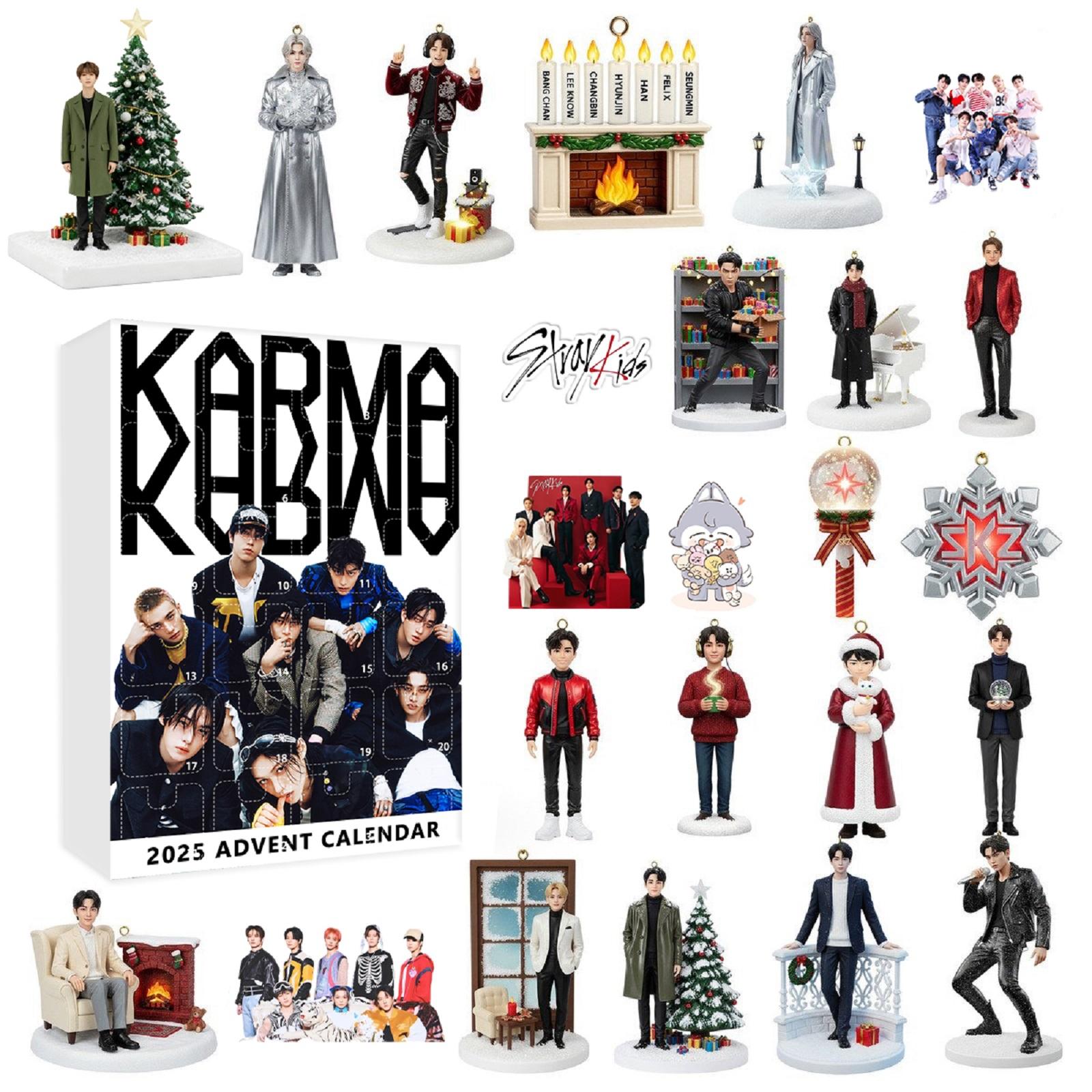 

2D, 24PC Draw Fun Christmas Children s Gift, Countdown Calendar One Size