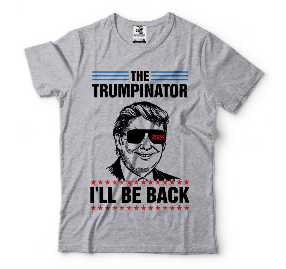 Trump 2024 Ill Be Back Elect Donald Trump 2024 Election TShirt Political Tees