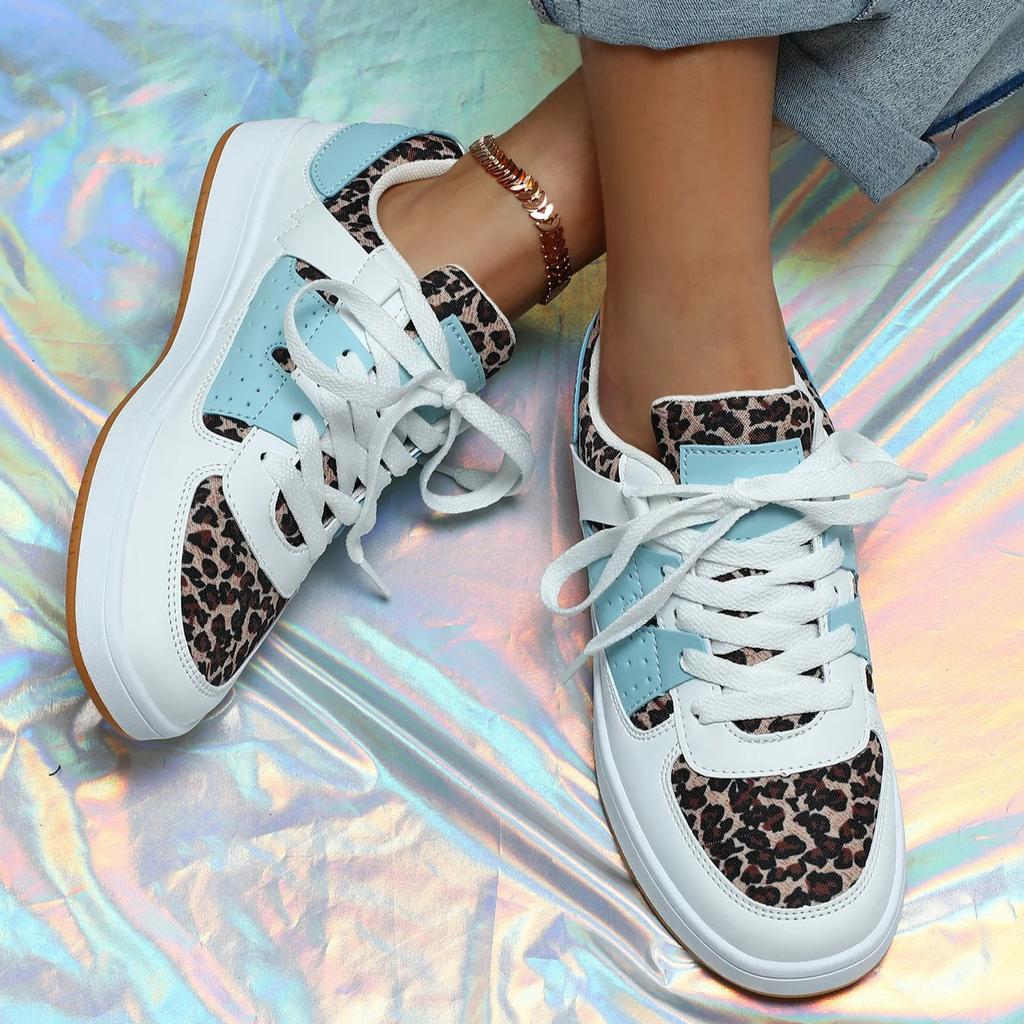 Women Chunky Shoes Trendy Platform Shoes Classic Board Shoes Men PU Leather Casual Sneakers for Outdoor Walking Traveling Jogging