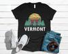 Vermont Forest Retro Trees | T-Shirt | Tank Top | T-shirt | T-shirt |T-shirt | Apparel Gift