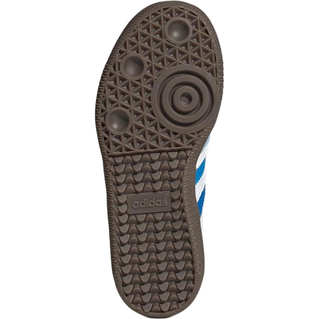 Adidas Originals Samba Og Comfortable Non-Slip Breathable Low-Top Kids Skate Shoes Kids skate shoes White Blue JP5493