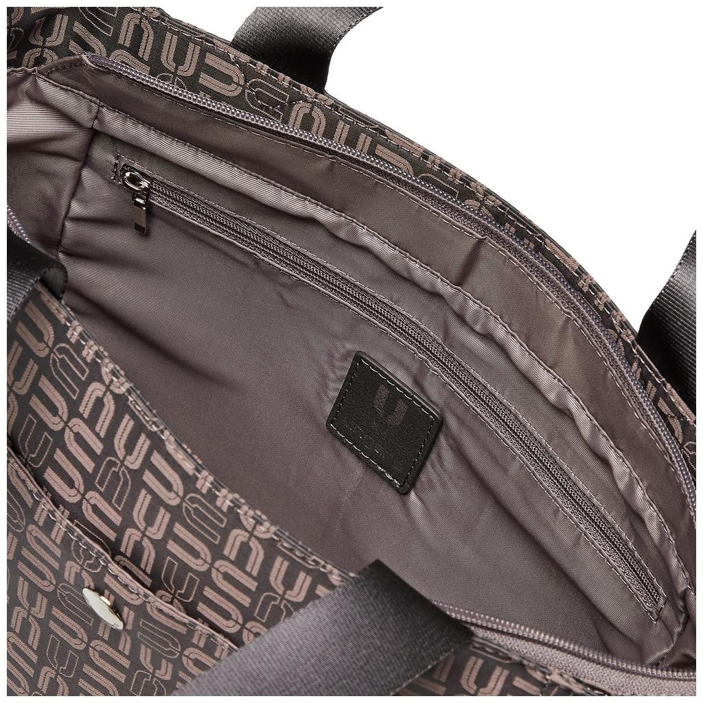 U by Ungaro 2-Wege-Tragetasche [Francine] Damen Leichte Nylon Jacquard-Monogramm-Tasche UULH1SH2