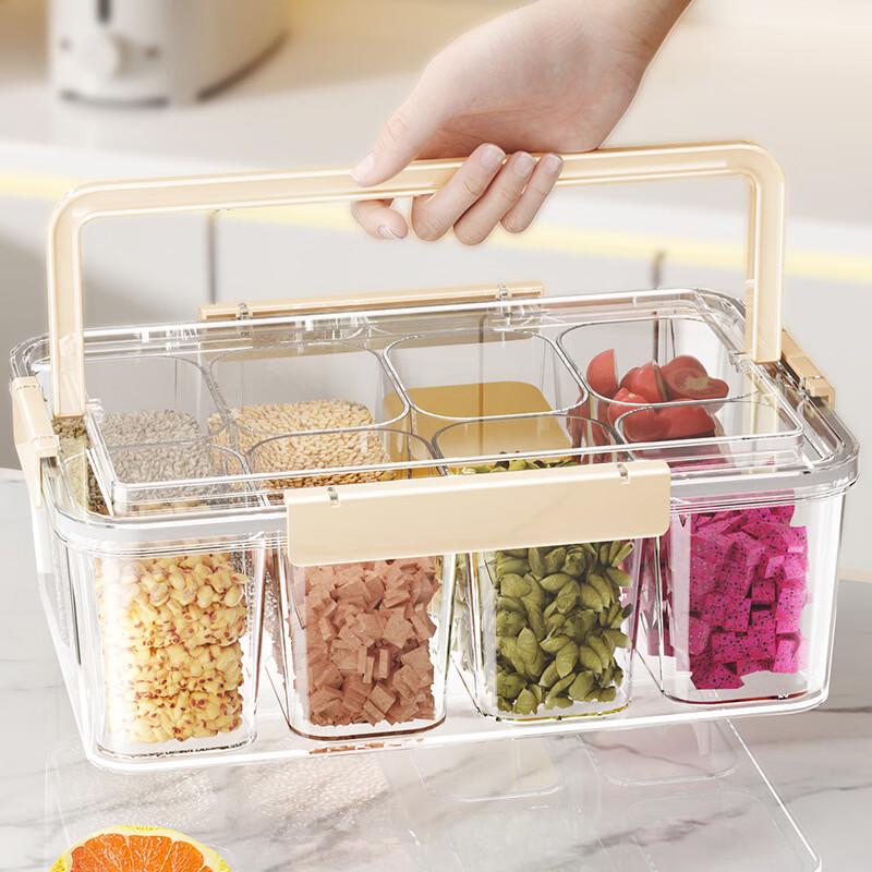 Household Divided Seasoning Organizer