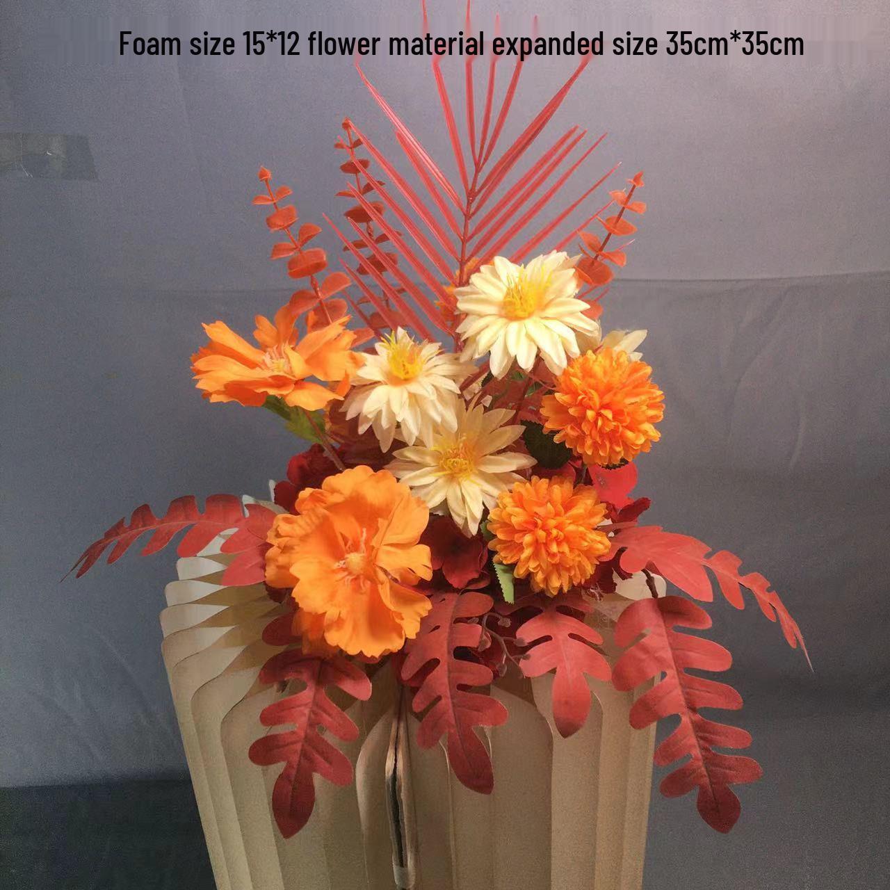 

Large Silk Flower Wedding Aisle & T-Stage Decoration Set