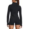 Under Armour Jednofarebná priliehavá bunda s vysokým golierom a dlhým rukávom Dámske bundy Čierna 1379157-001