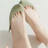 Half Palm Cotton Sling Socks for Women High Heeled Sandals Summer Boat Socks Shallow Mouth Non-Slip Invisible Socks