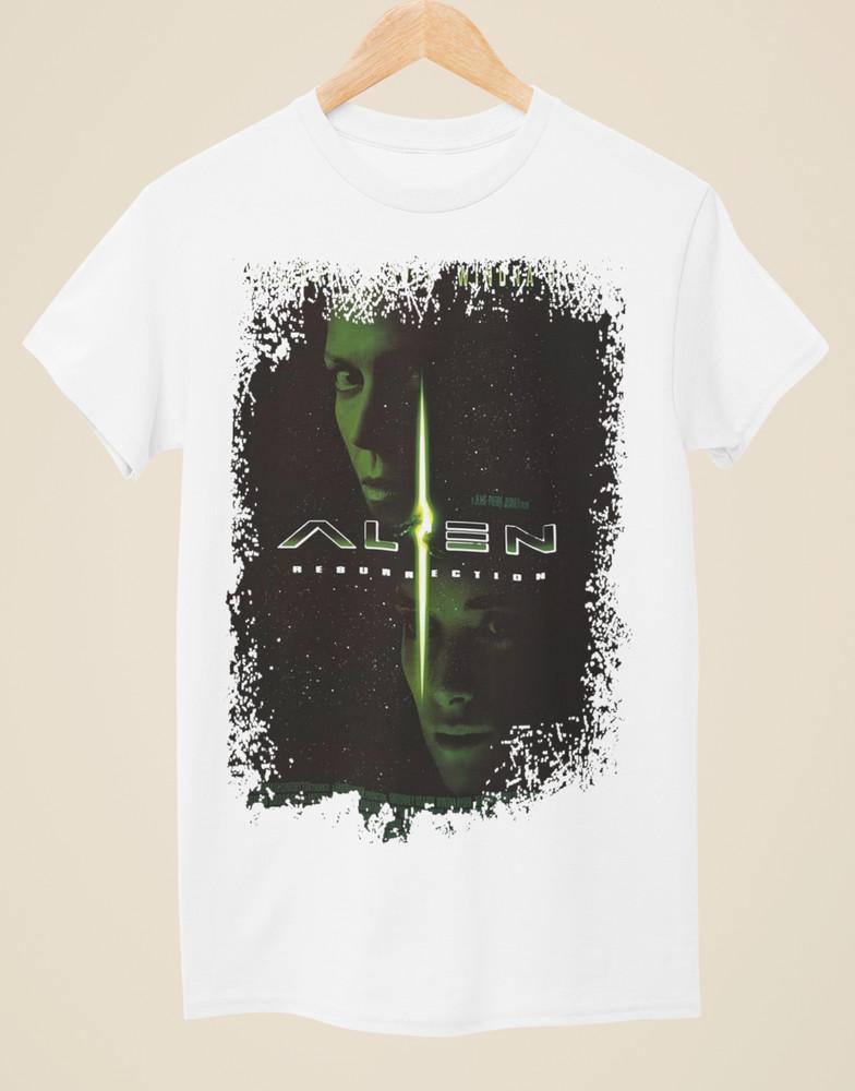 

Alien Resurrection - Movie Poster Inspired Unisex White T-Shirt Unisex T-Shirt XXXXL