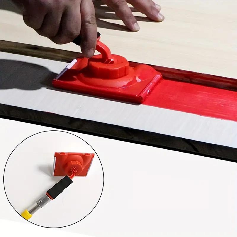 2Pcs Flocked Sponge Replacement Pads For Latex Paint Edger Brush Refill Pads Paint Application Accessories