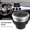 71mm Car A/C Air Outlet Vent Rotation Car Interior A/C Air Vent 63mm Hole Size Air Conditioner Outlet for Caravan Camper RV Bus