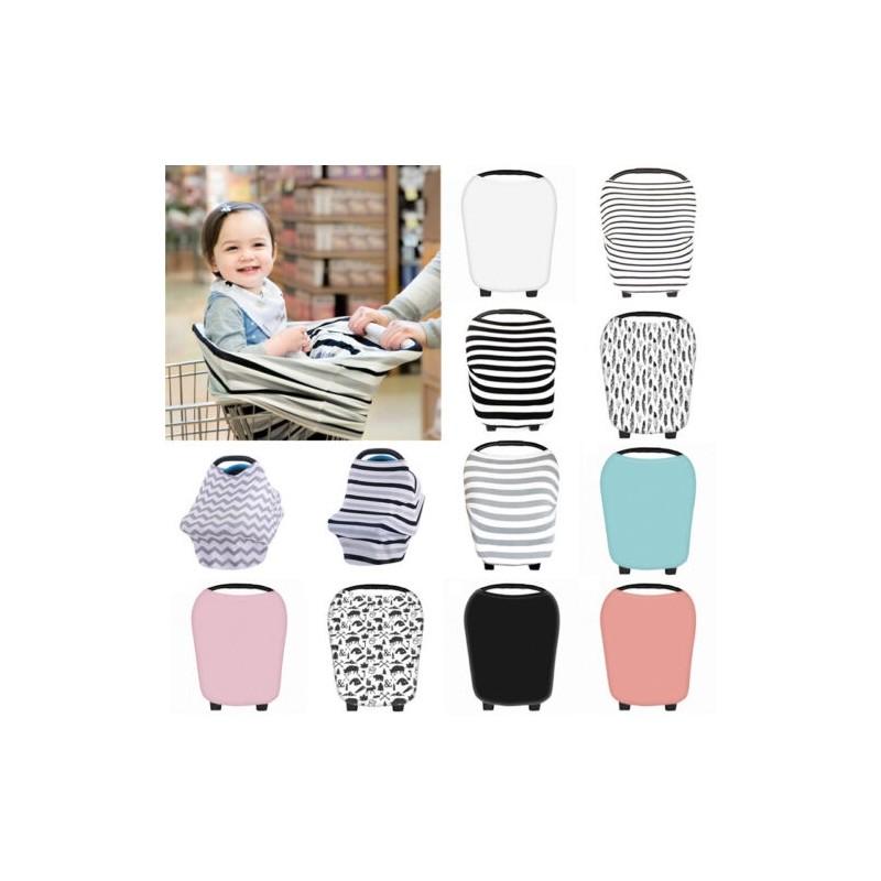 Infant Care Cloak With Gentle Material For Breastfeeding And Outdoor Sun Shield