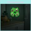 Halloween Night Light Skeleton Wall Art Pvc Sticker For Bedroom And Commercial Use