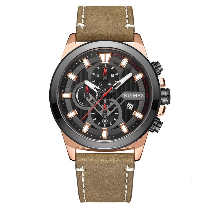 Fashion Quartz Watch, Belt Luminous Waterproof Sports Student Watch Male 582
