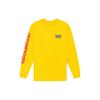 Vans Simpson T Shirts Unisex Yellow Crew Neck Moderate Straight Fit VN0A4RTLZW3