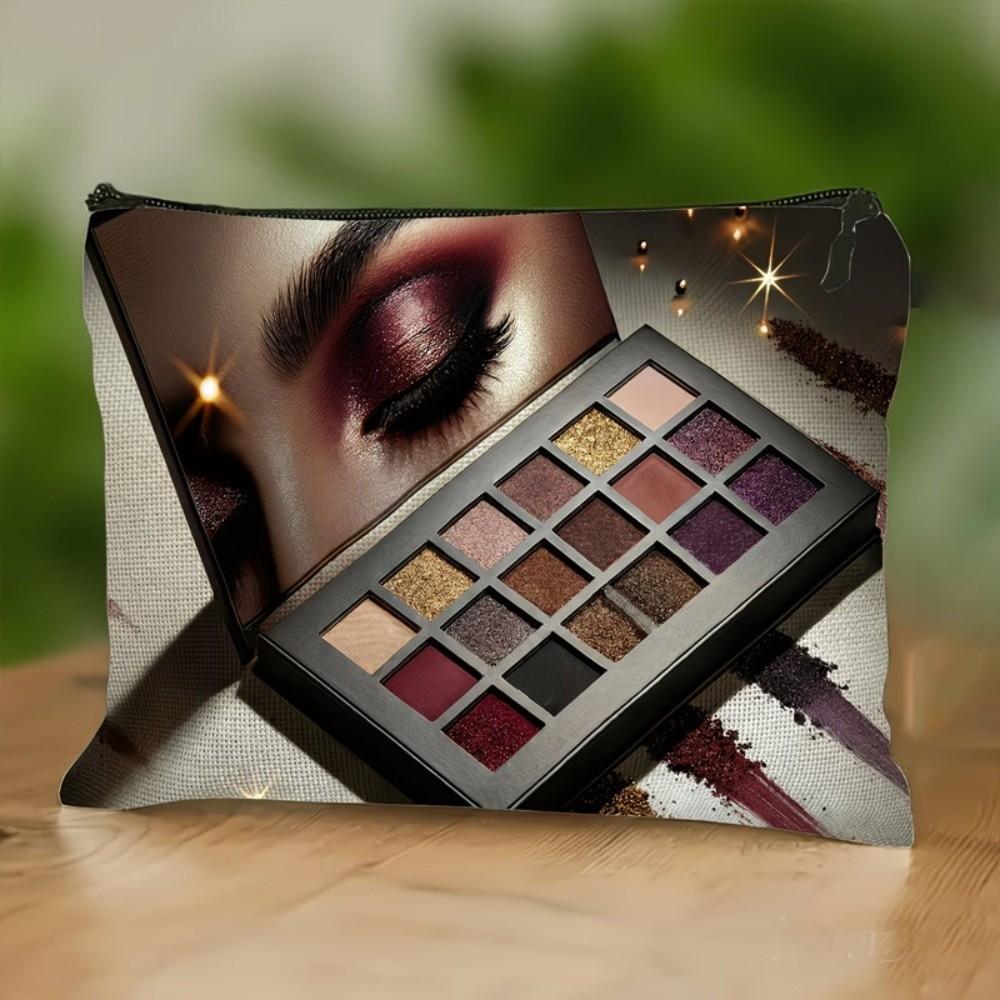 Durable Bohemian Makeup Bag Large Capacity Storage Cosmetic Pouch Soft Portable Storage Bag Women