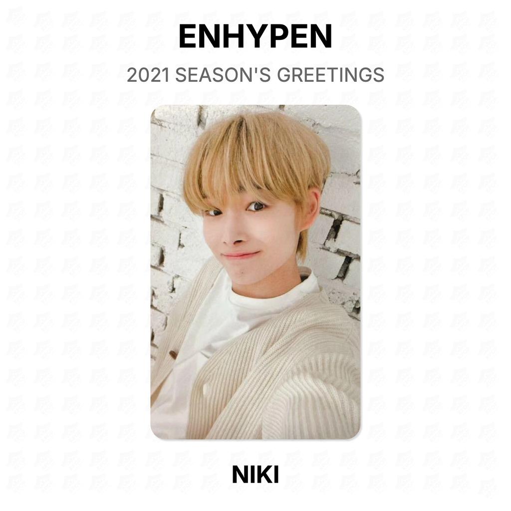 ENHYPEN 2021 SEASON'S GREETINGS Official Photocard