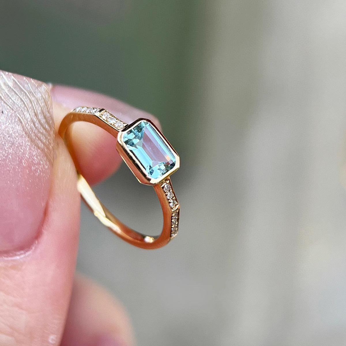 

Женское кольцо Red Elk из стерлингового серебра 925 пробы - Простое, Универсальное, Модное Дизайн, На каждый день, Размер США US Size 6