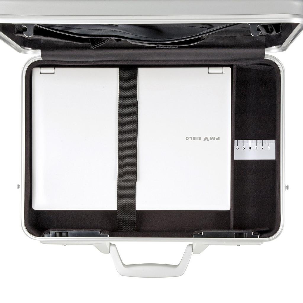 SANWA SUPPLY ABS Hard PC Case with Compatible with Wide Made In Japan BAG-ABS5N2 Lock, Lightweight, 14-inch Screens,