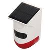 Solar Strobe Light Alarm Waterproof Waterproof Anti Theft Outdoor Motion Sensor Siren Alarm for