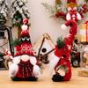 Non-woven Faceless Elf Doll Knitted Dwarf Doll Ornaments Cute Christmas Crutch Doll  Living Room