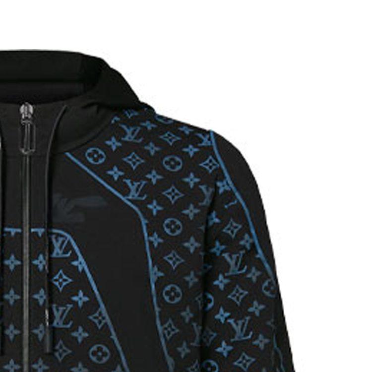 Louis Vuitton 2010s Monogram zip-up hoodie 1A9GNB