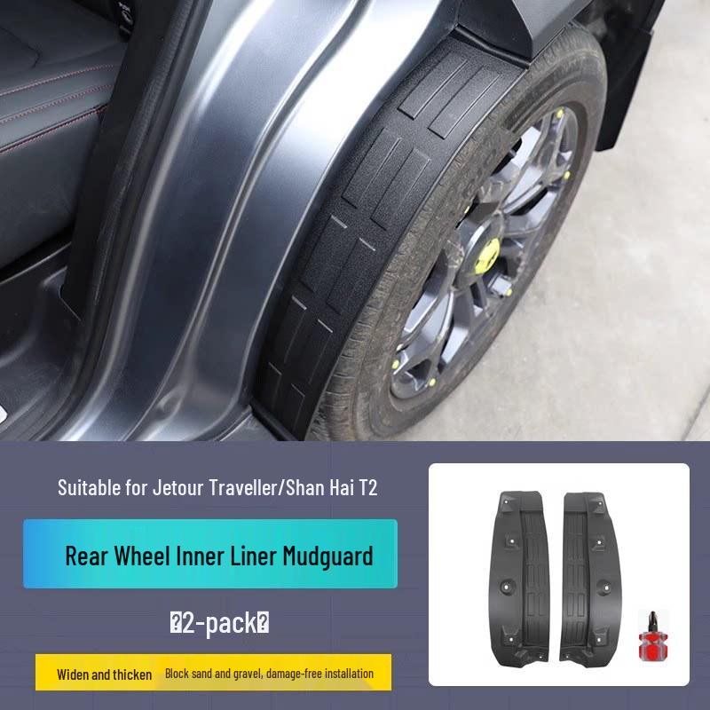 Cloud Realm Leather Fender Trim for Jetour T2 Shan Hai Front & Rear