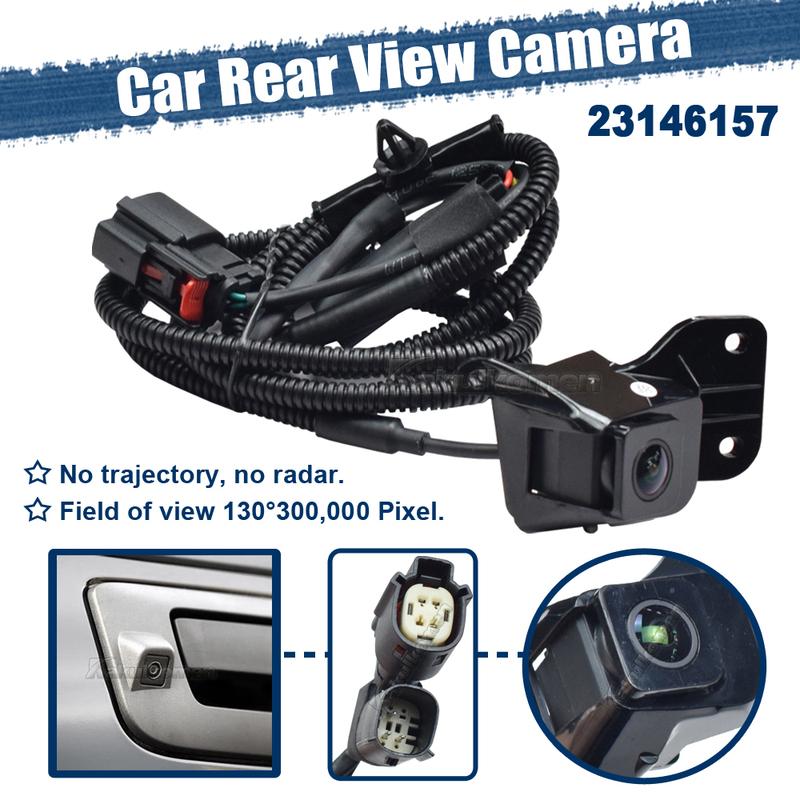 Vehicle HD Rear View Reversing Back up Parking Camera 23146157 20837341 GM1960100 For Chevrolet Silverado GMC Sierra 2009-2014