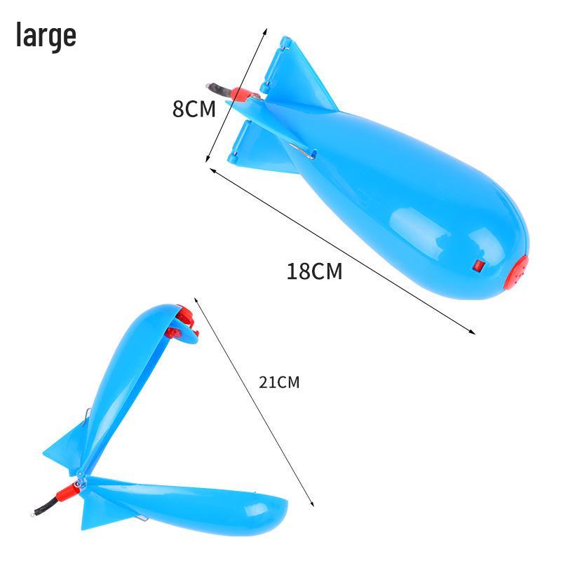 Water Mine Long Cast Fishing Bait Feeder for Carp Fishing