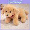 Plush Labrador Dog Toy With Bell Collar Decoration For Kids And Sleep Comfort