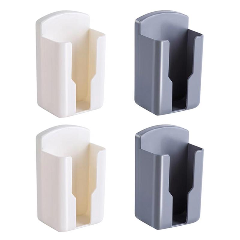 Universal Remote Controller Holder Phone Charging Bracket Air Conditioner Remote Controller Bracket Wall Shelf Mount Stand