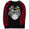 Christmas Man Daddy Print Blouse Tops And Pants  Family Clothes Pajamas
