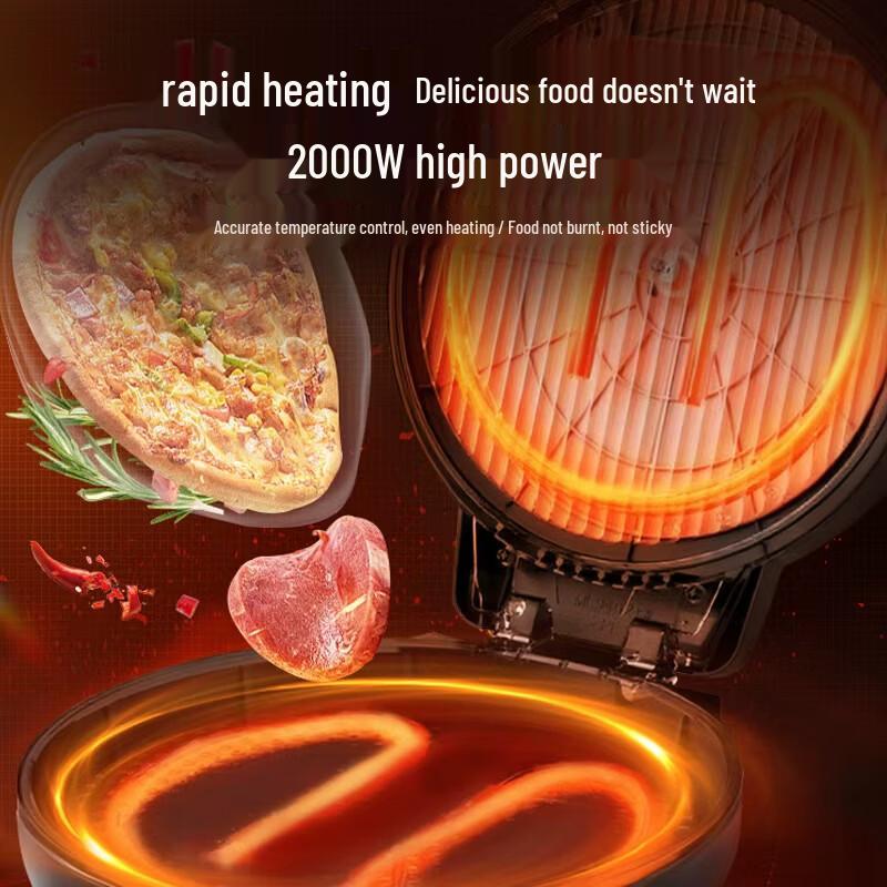 Sacon Double-Sided Electric Griddle CN Plug (adapter Included)
