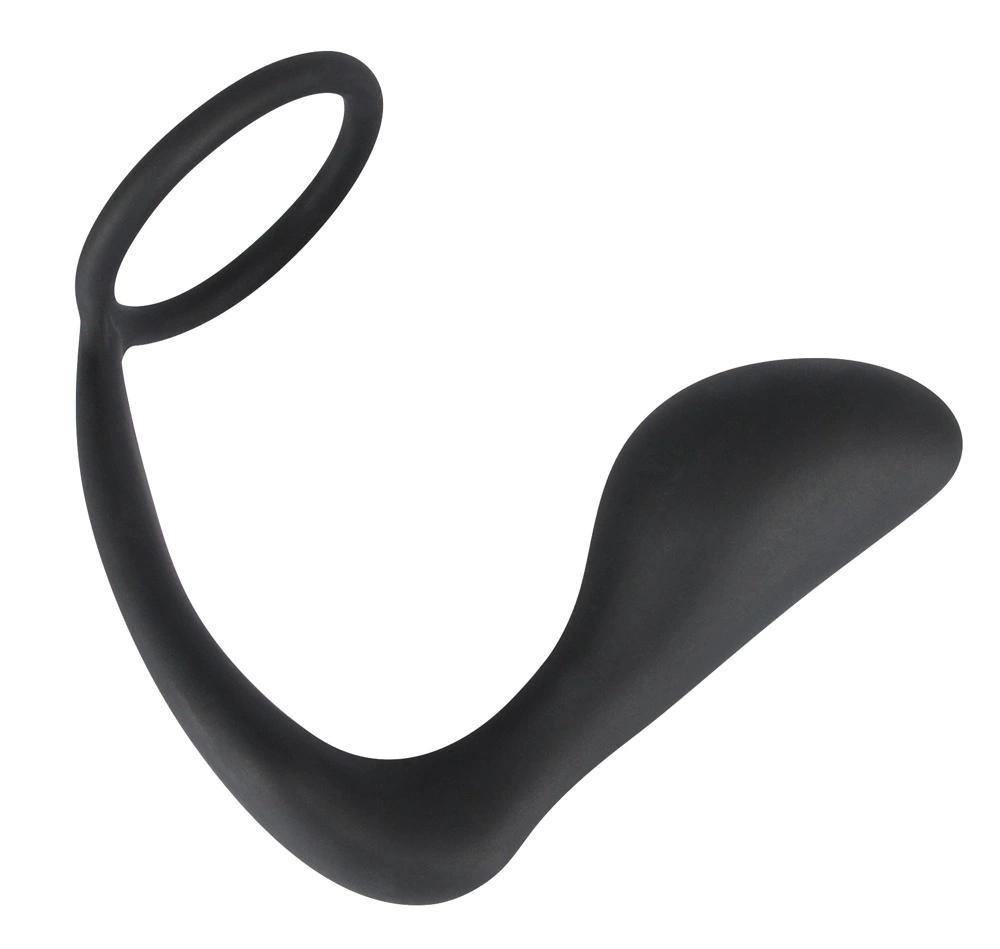 Black Velvets Prostate Stimulator Erection Ring