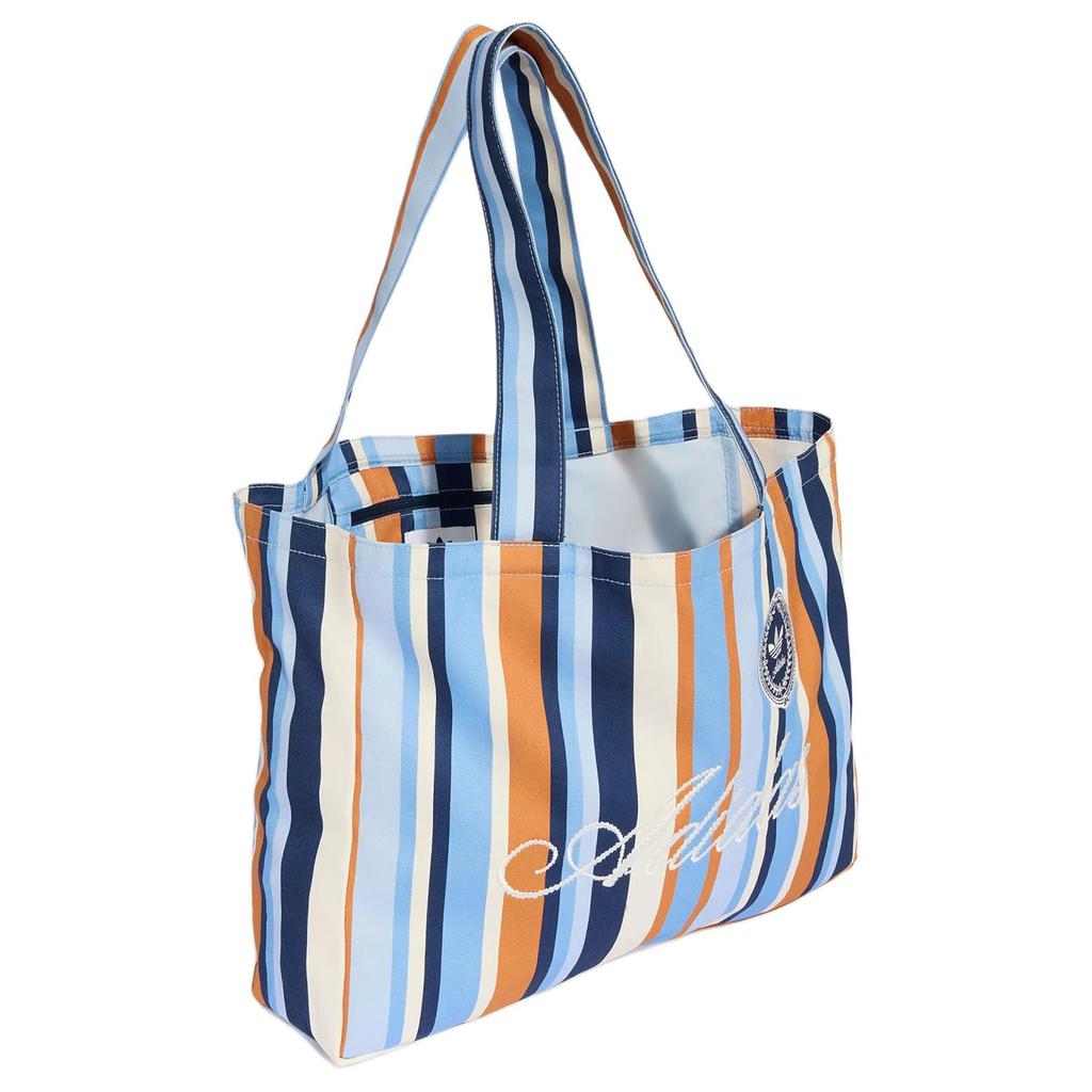 Adidas Originals Versatile And Practical Tote Handbag Unisex Blue KX5259