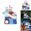 Diy Family Name Personalized 2020 Christmas Tree Hanging Ornament For Unique Holiday Decor