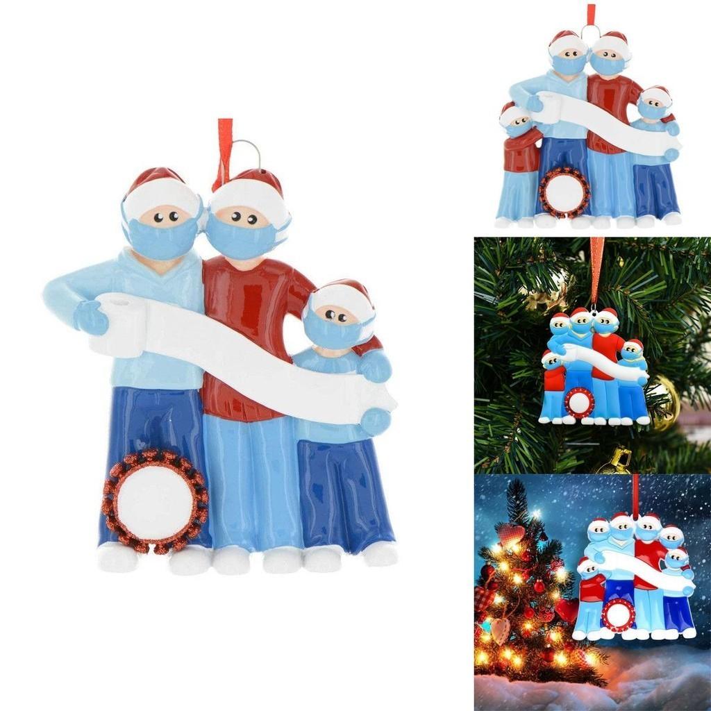 Diy Family Name Personalized 2020 Christmas Tree Hanging Ornament For Unique Holiday Decor