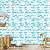 Watercolor Fish Wallpaper for Living Room and Bedroom 50x1000