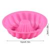 Moule à Gâteau en Silicone Motif Spirale Mini Moule à Gâteau Moules à Gelée Pudding Plateau de Cuisson Fabriquant Outils de Cuisson Gâteau Bricolage