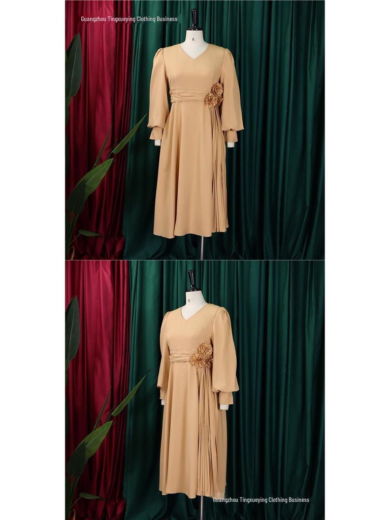 Elegant Solid Color Plus Size A-line Skirt with Fashionable Spring European & American Style