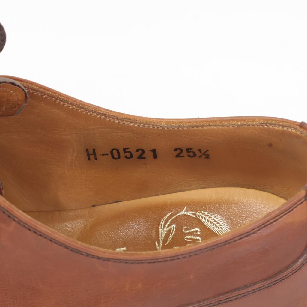 SCOTCH GRAIN H-0521 Takumi Series U-Tip Derby Shoes 25.5 BrownUsed