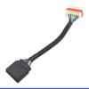 L41A High Performances Vehicle Halogen Headlight Wiring Harness Cable Connector 12 Pin for 7L6971071A Front Light Upgrading